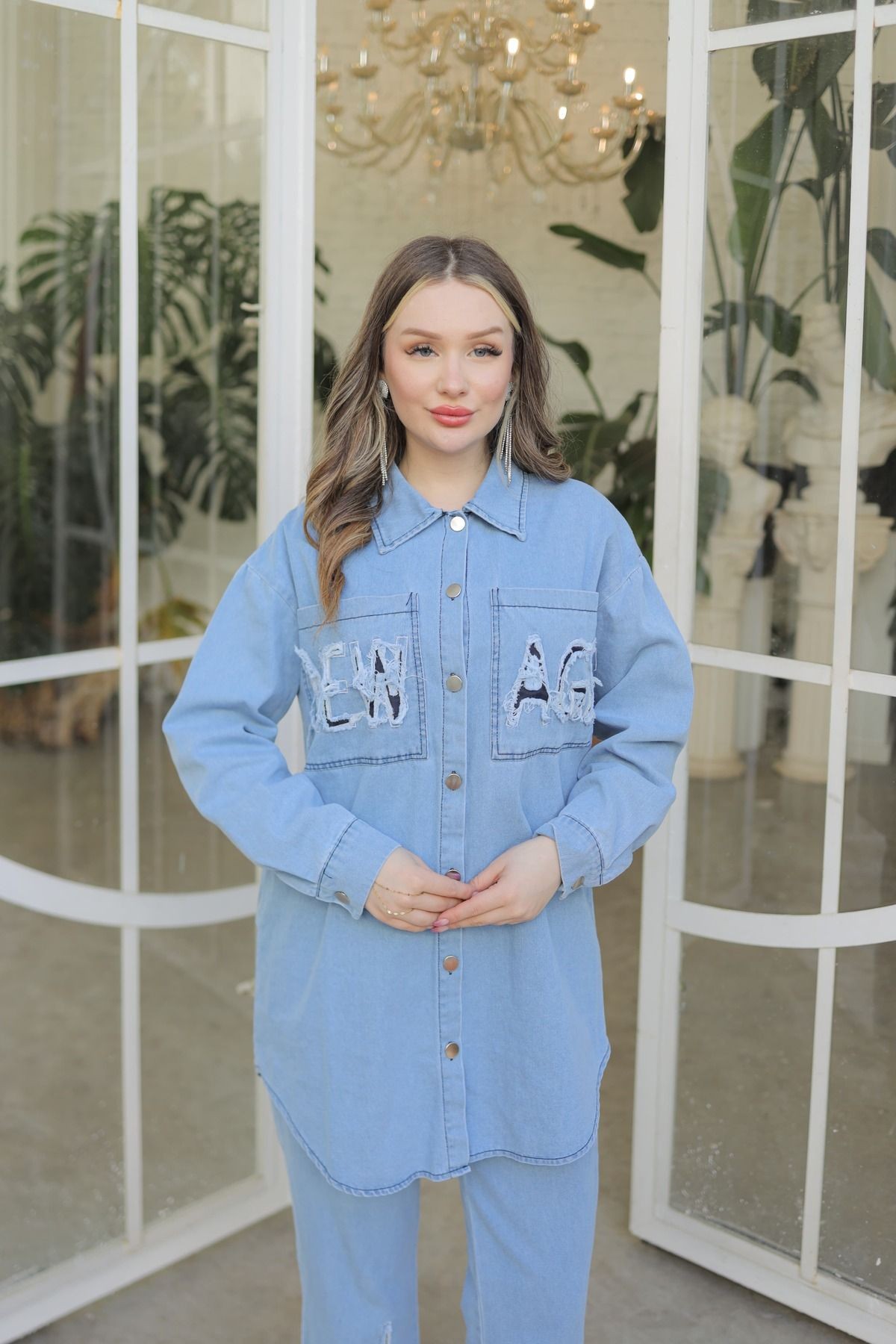 Denim Kot Ceket ve Kot Pantolon