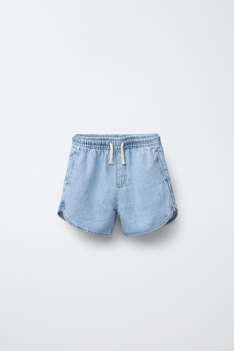Yakalı Denim Set