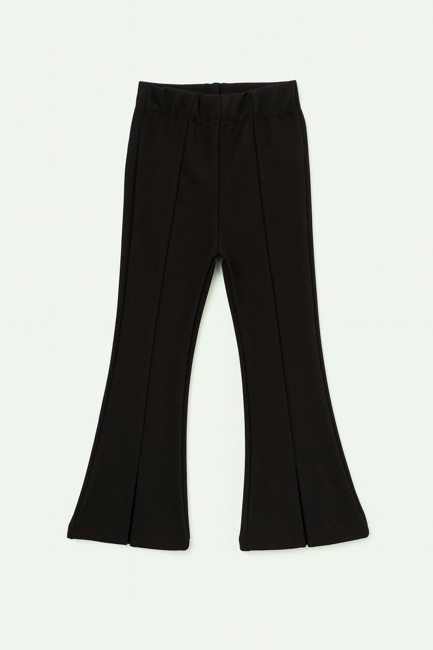 İspanyol Paça Çelik Tayt - Bordo