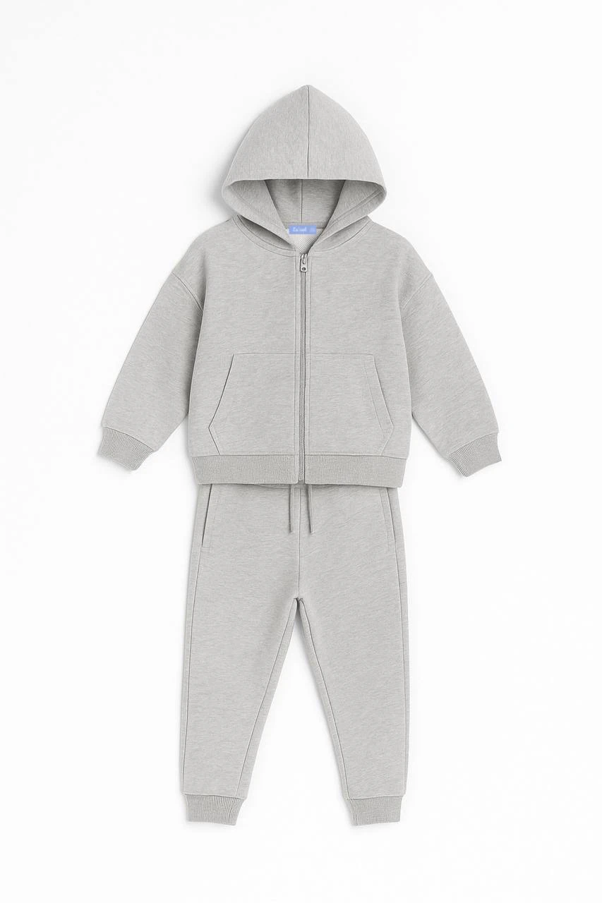 Kapşonlu Takım - Gri