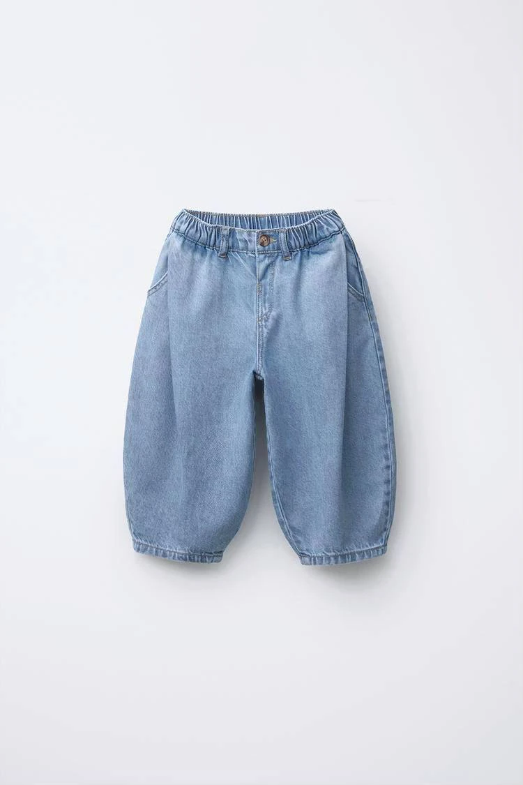 Baggy Balloon Jeans - Mavi