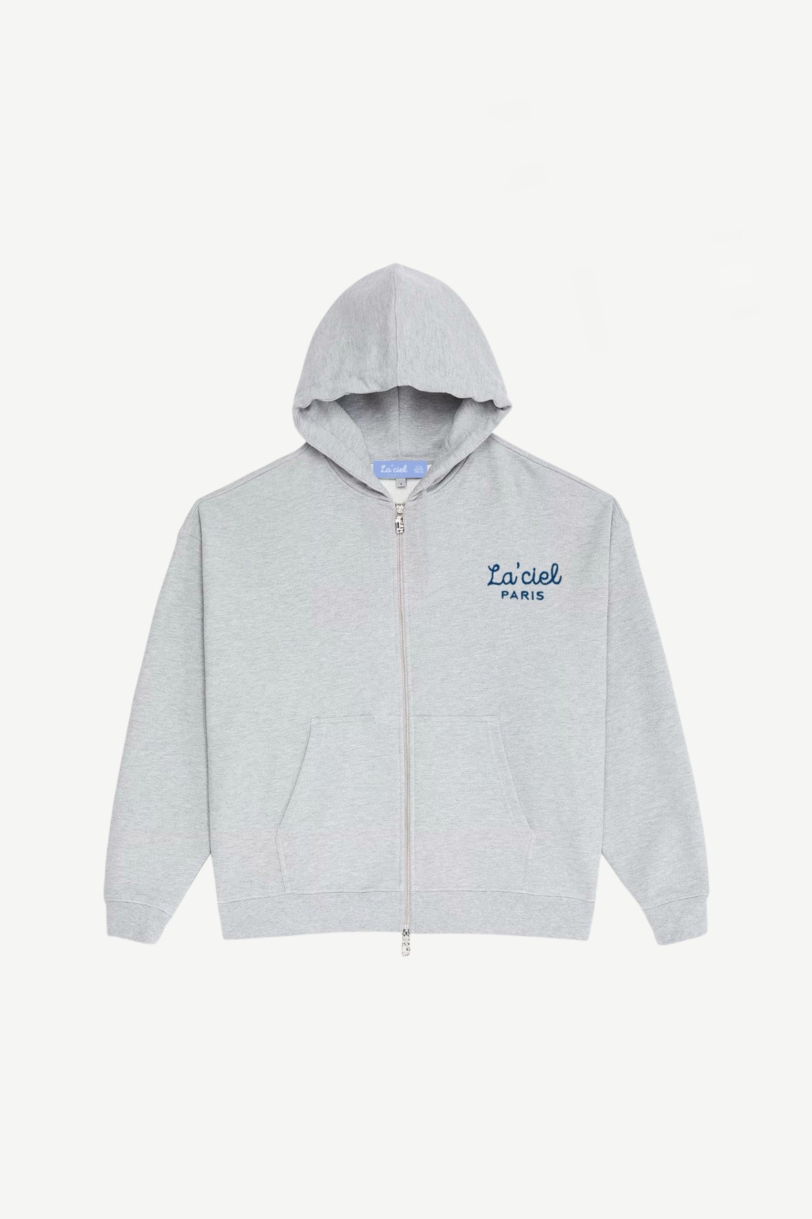 Zıp HOODIE - Gri