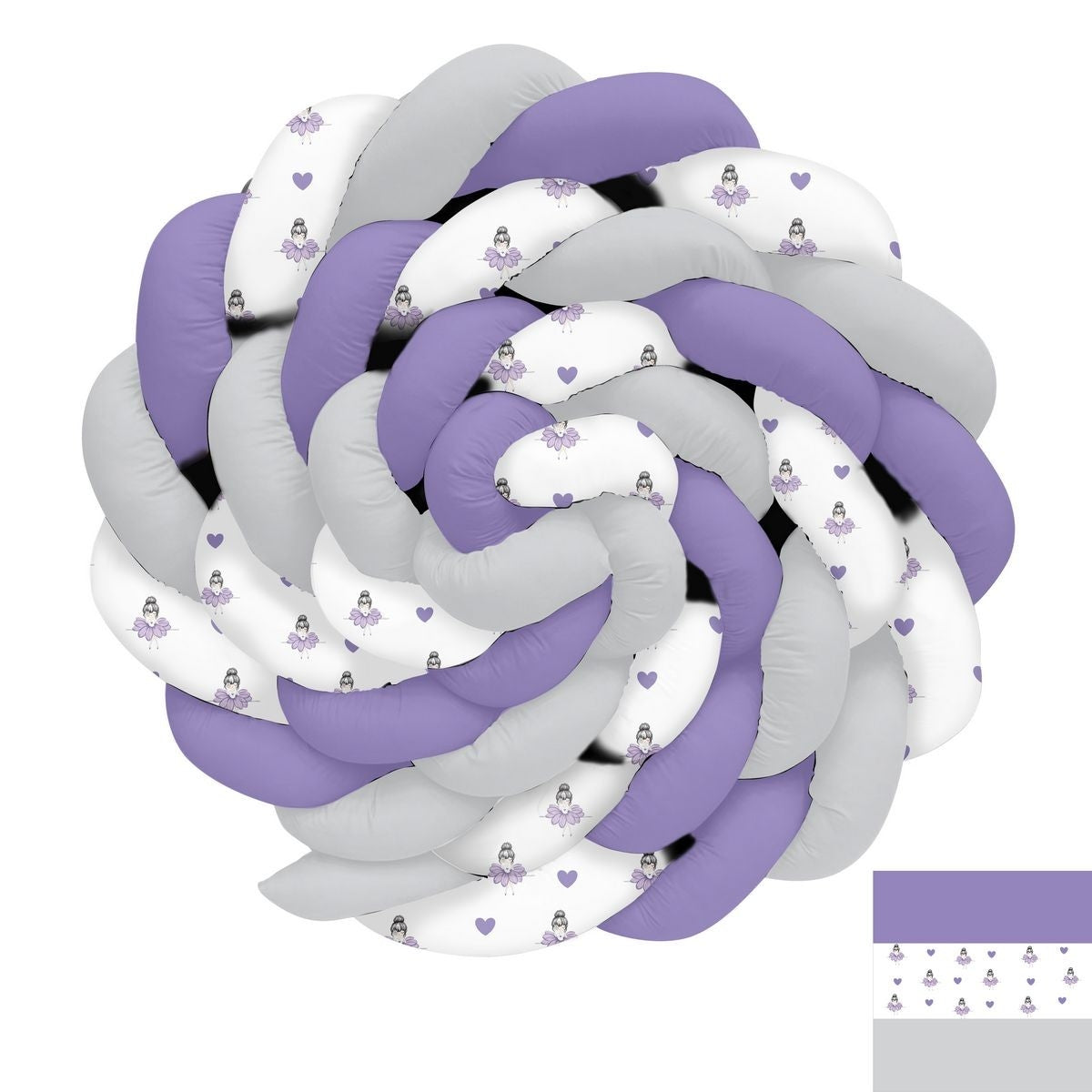 Oturan Prenses ve Yıldızlar Örgü Korumalık