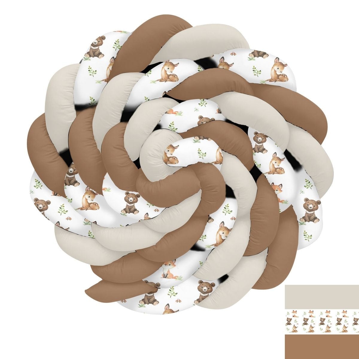 Sevimli Ayıcık Ceylan Tilki ve Yıldızlı Örgü Korumalık