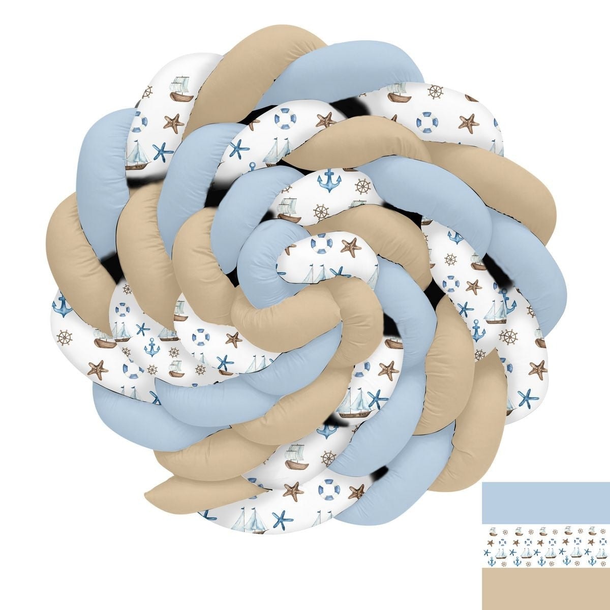 Çapa Dümen Gemi Yelken Denizci 4012 Örgü Korumalık