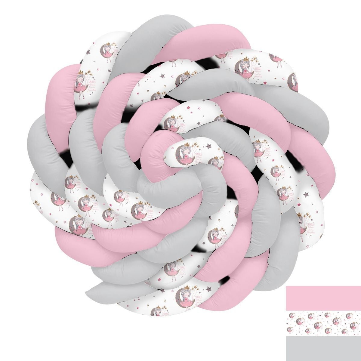 Beyaz Ayda Uyuyan Kız Örgü Korumalık