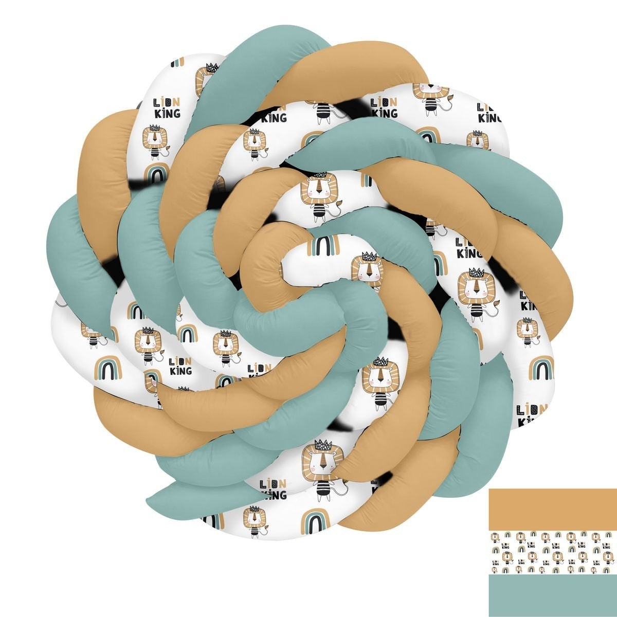 Lion King Aslan Gökkuşağı  Örgü Korumalık