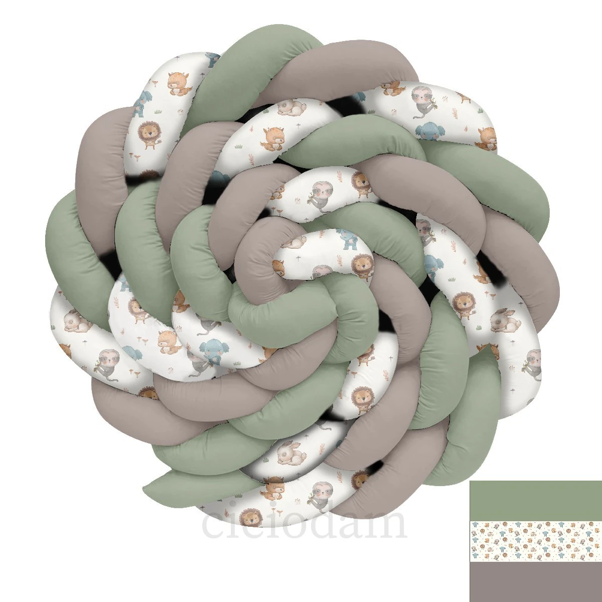 Filli Tavşanlı Aslanlı Çimenli Örgü Korumalık