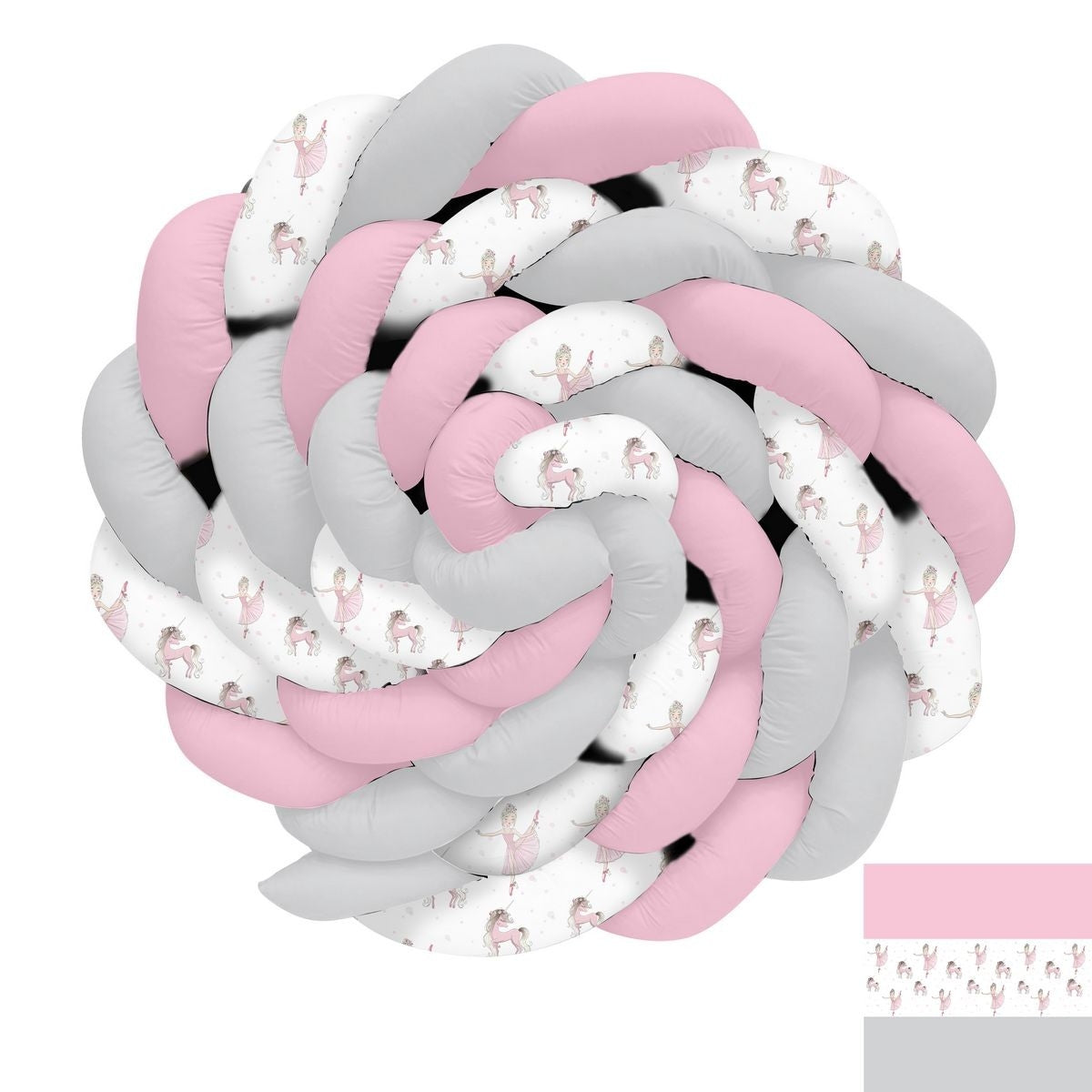 Balerin Yapan Kız ve Unicorn Örgü Korumalık