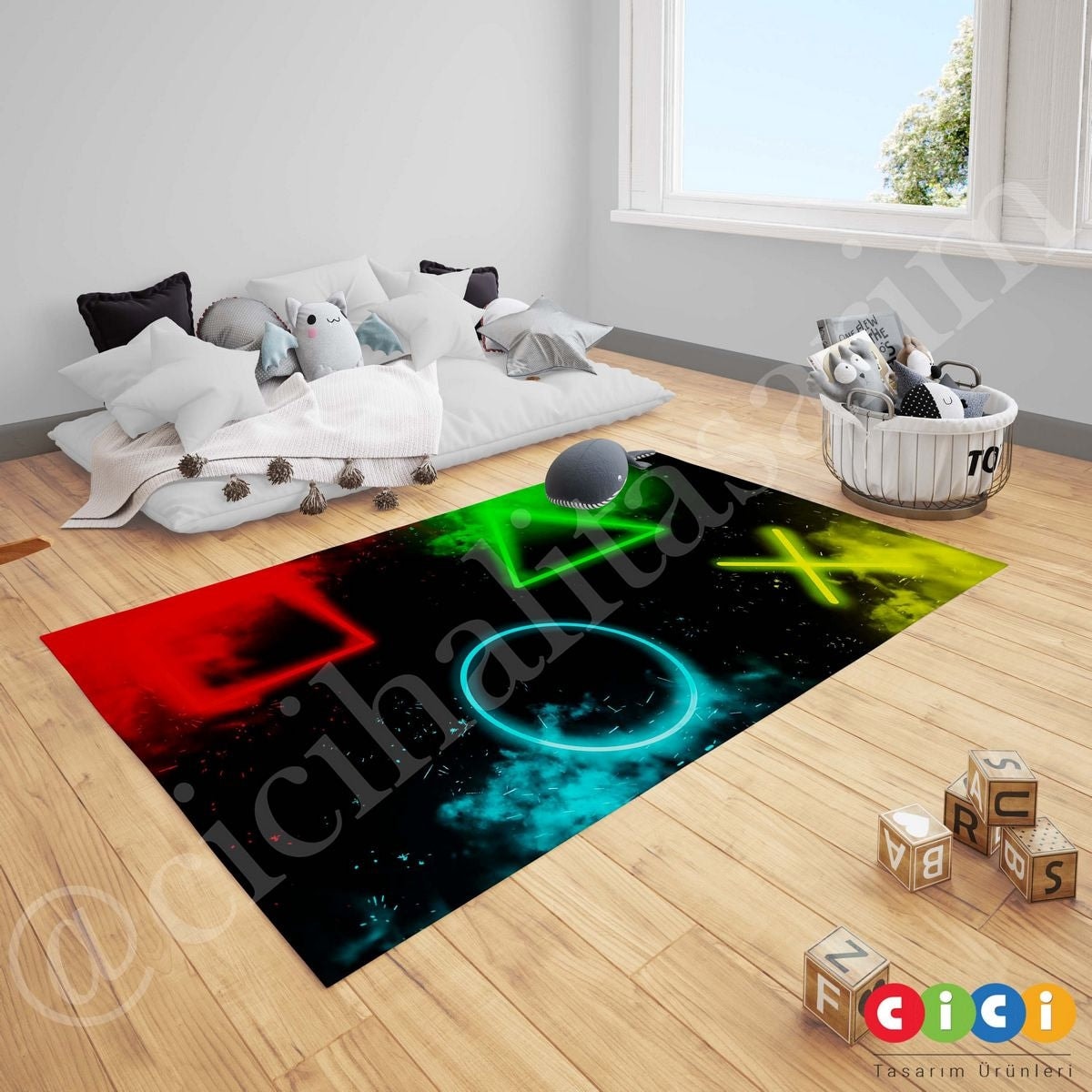 Game Over Oyun Çocuk Halısı
