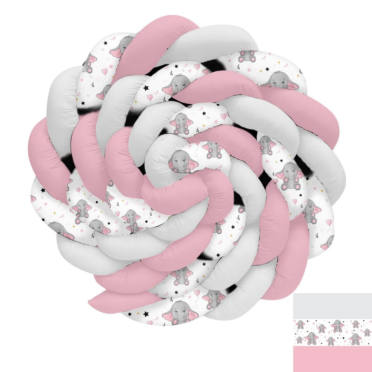 Fil Yıldızlar ve Kalpler 600 Örgü Korumalık