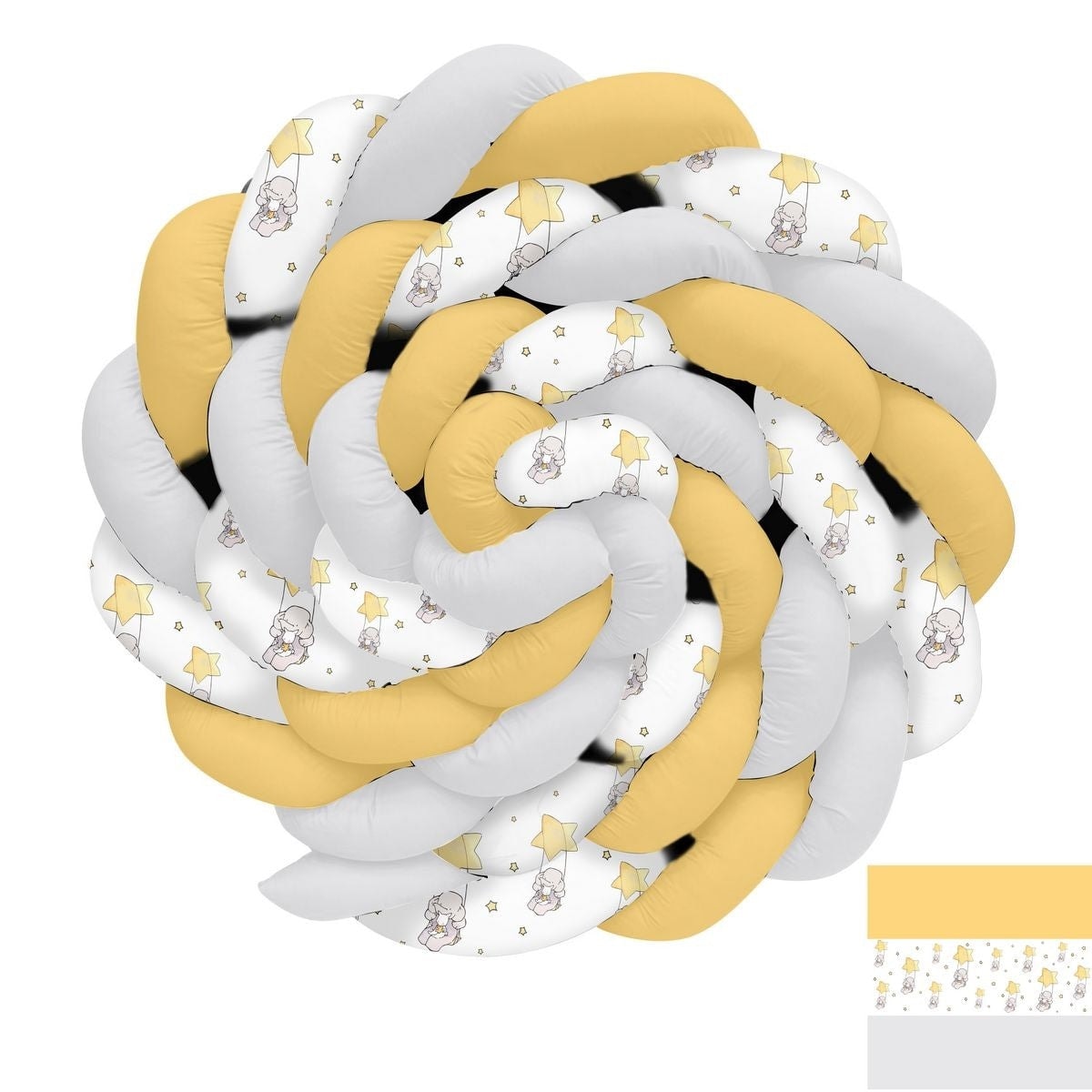 Yıldızda Sallanan Fil ve Tavşan  Örgü Korumalık