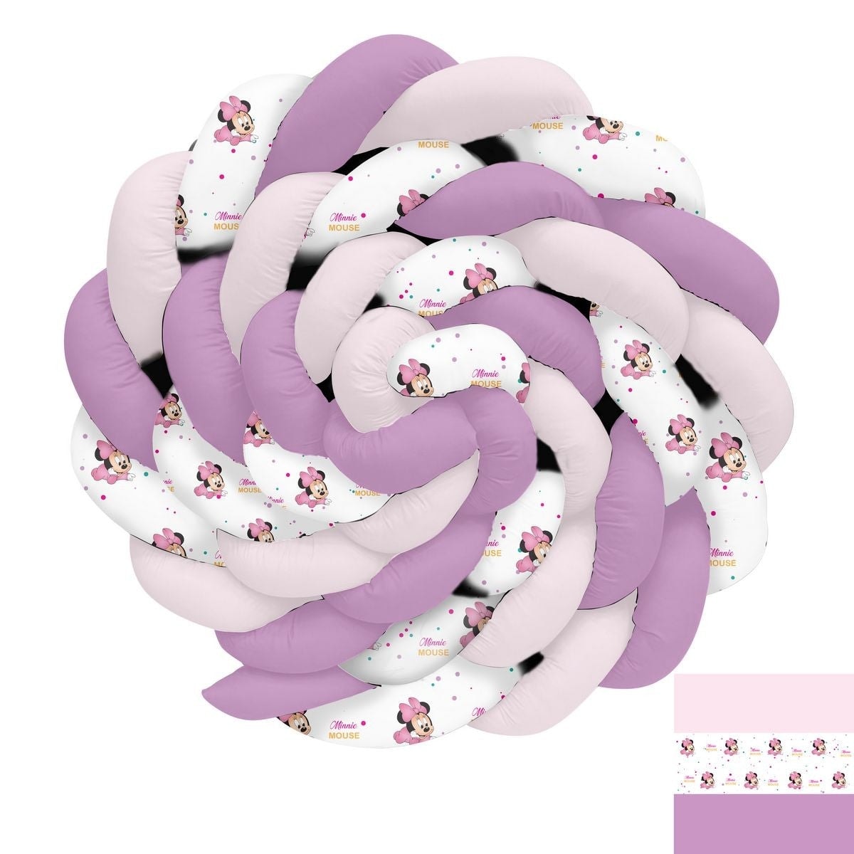 Minnie Mouse ve Puantiyeler Örgü Korumalık