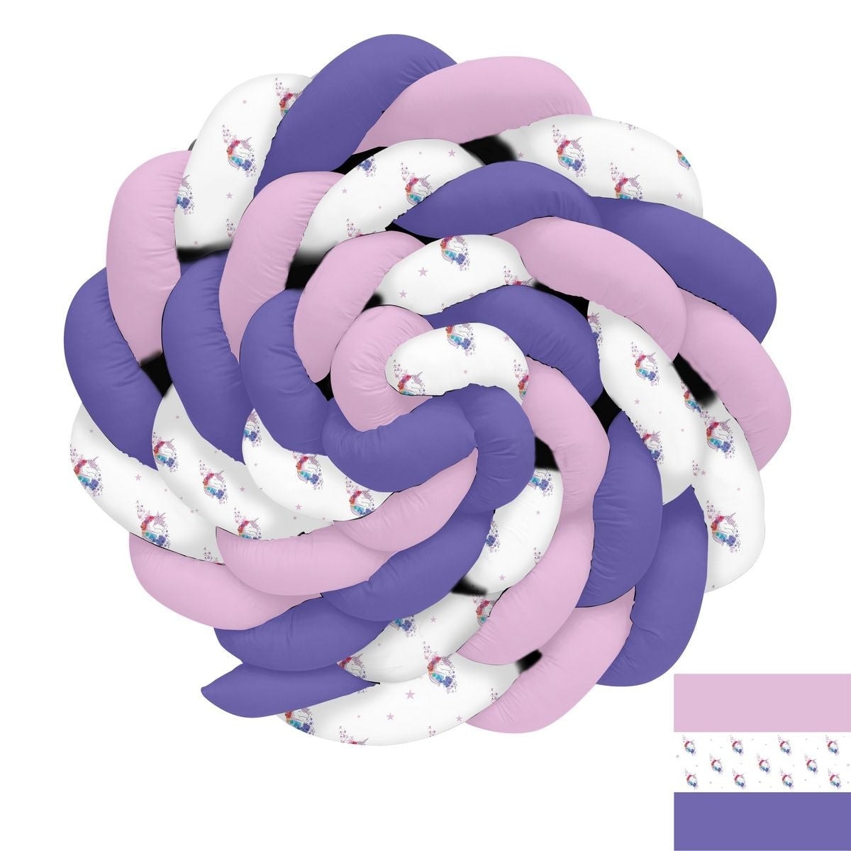 Çiçekli Unicorn  Örgü Korumalık