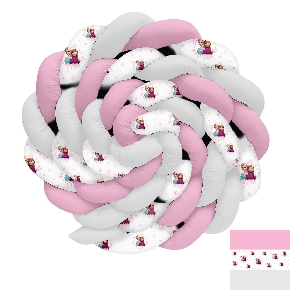 Pembe Elsa ve Anna  Örgü Korumalık