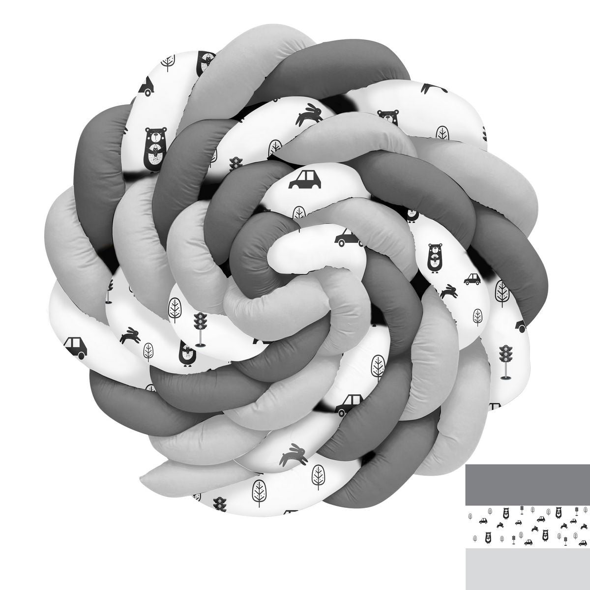 Araba Yolu ve Oyun Temalı Örgü Korumalık