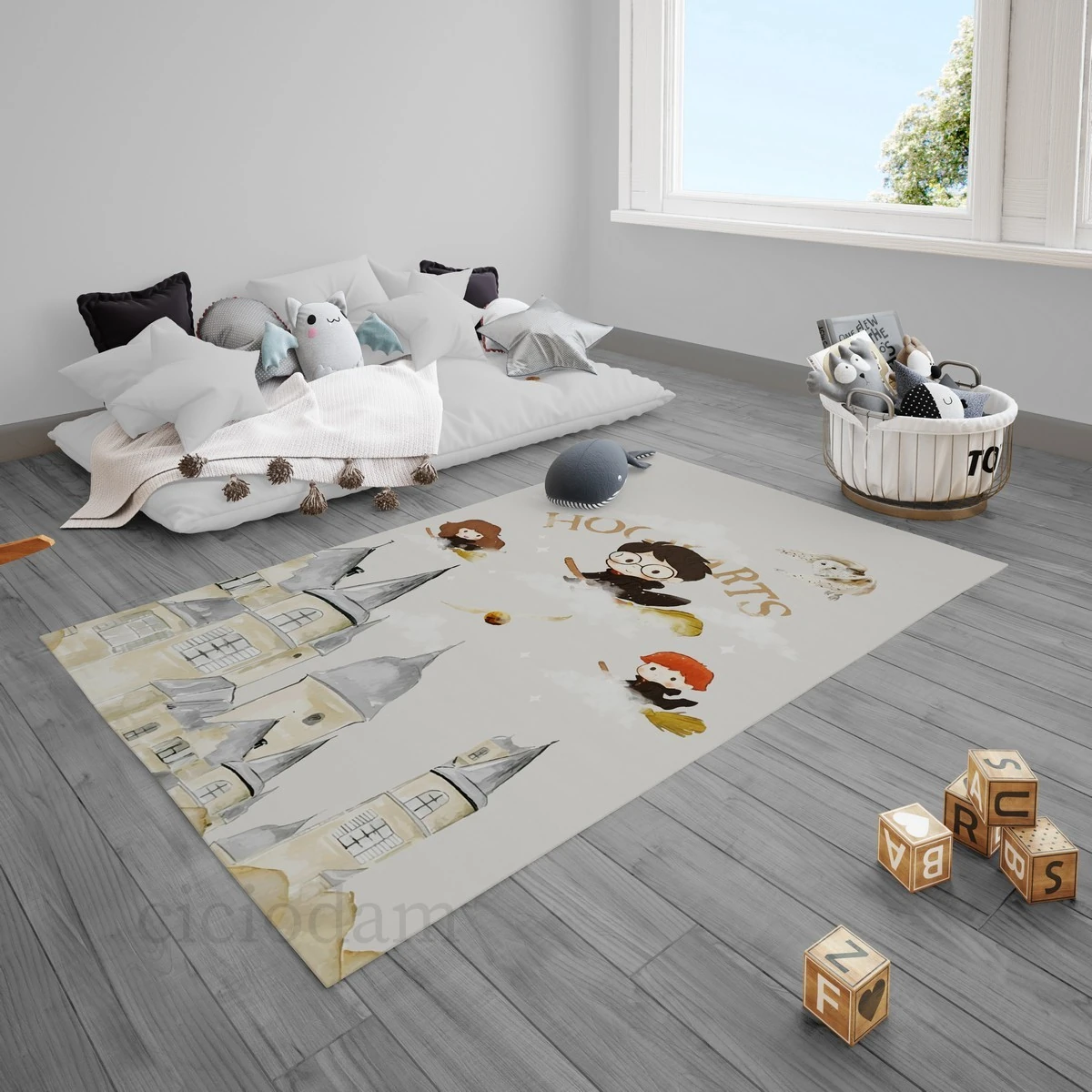 Harry Potter Ve Şato Çocuk Halısı