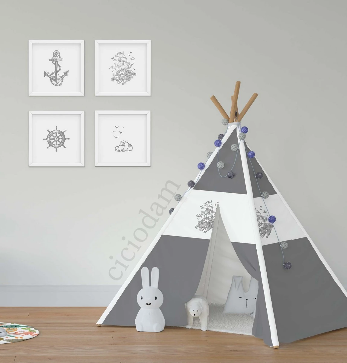 Gemici Çapa Dümen Oyun Çadırı