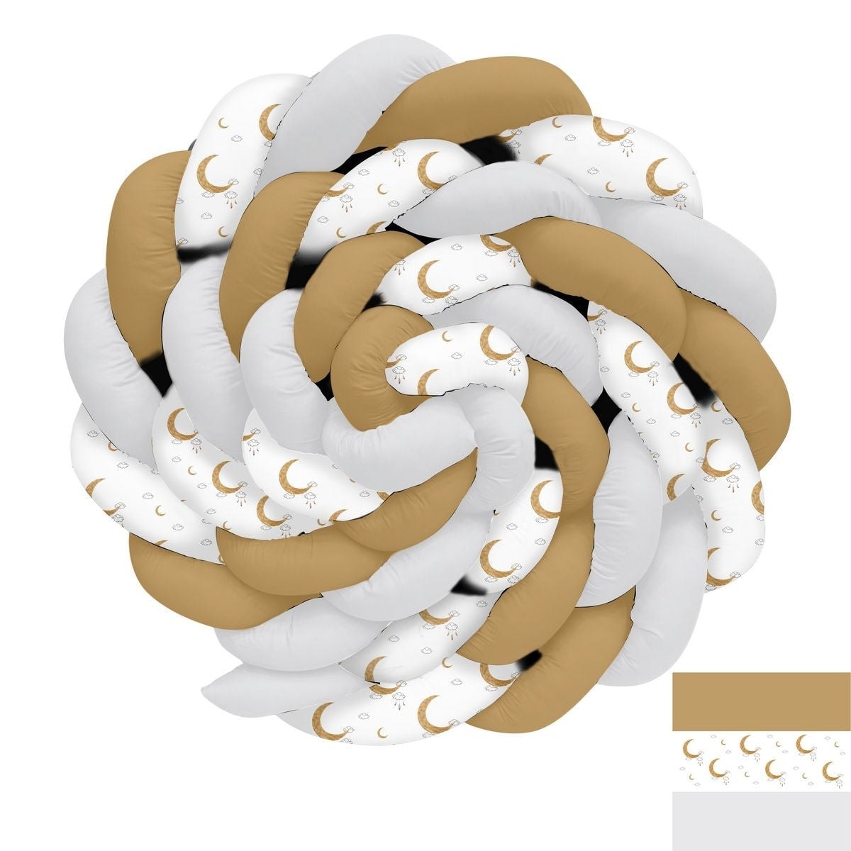 Bulutlar Ay ve Yıldızlar Örgü Korumalık