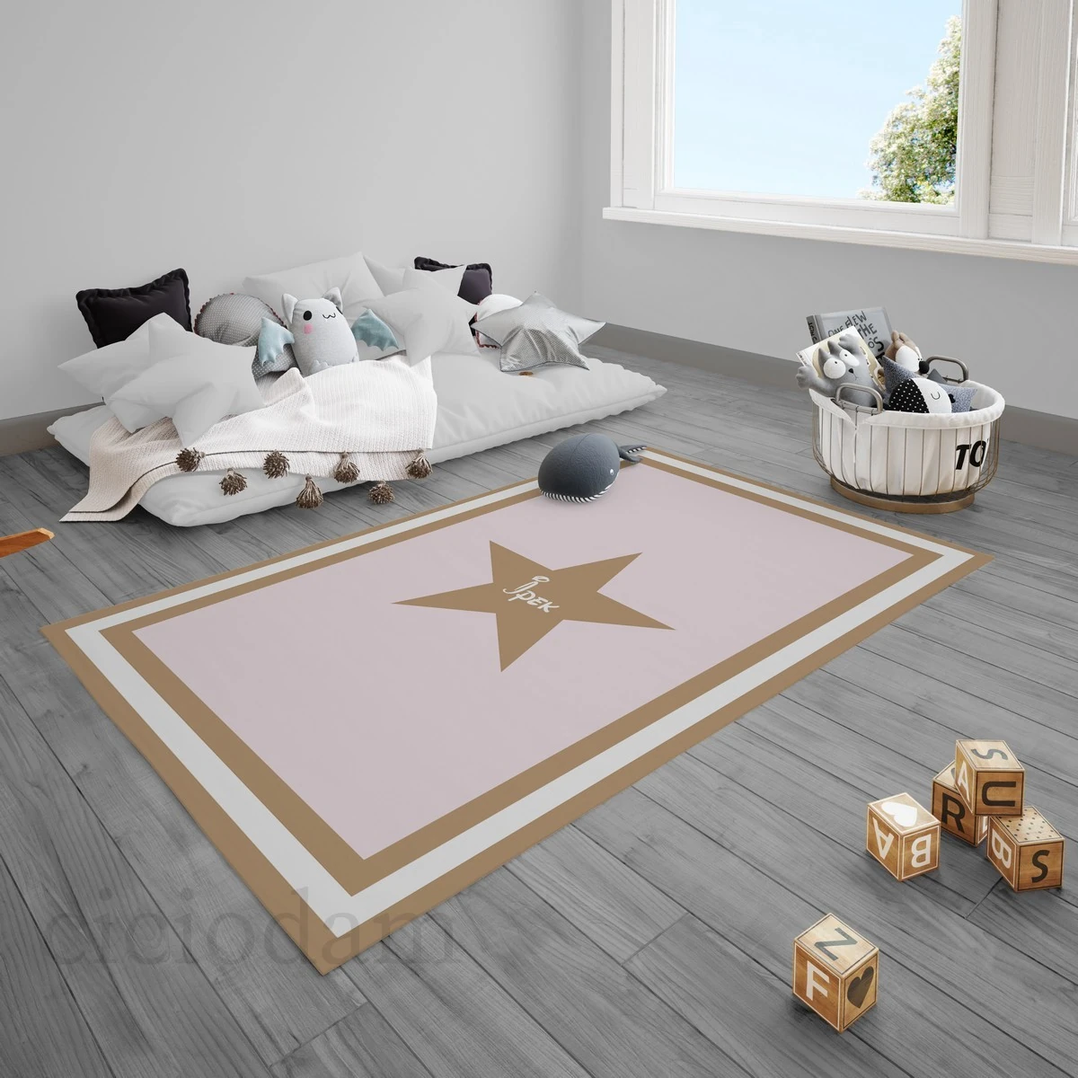 Yıldızlar Çocuk Halısı