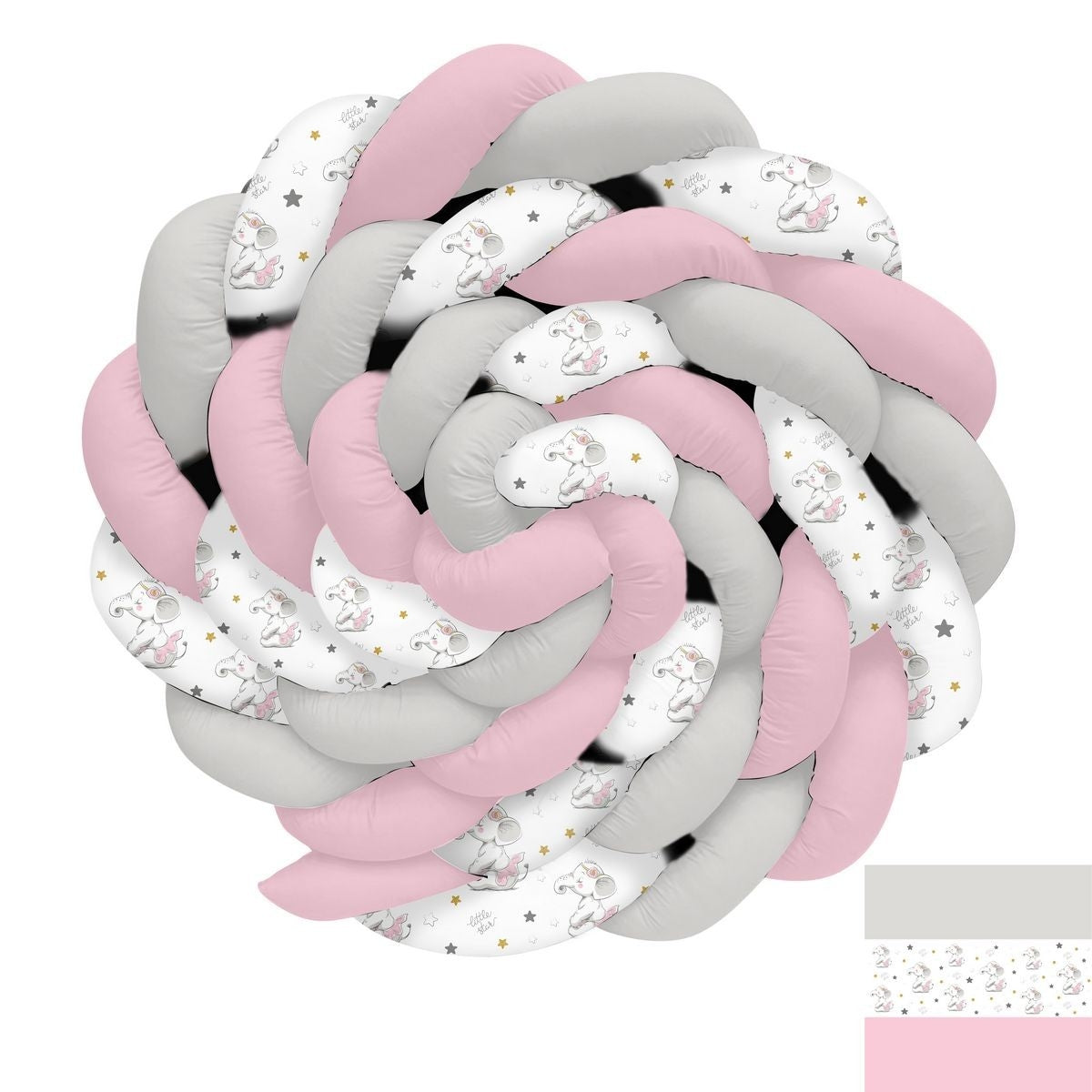 Little Star Oturan Fil ve Yıldızlar Örgü Korumalık