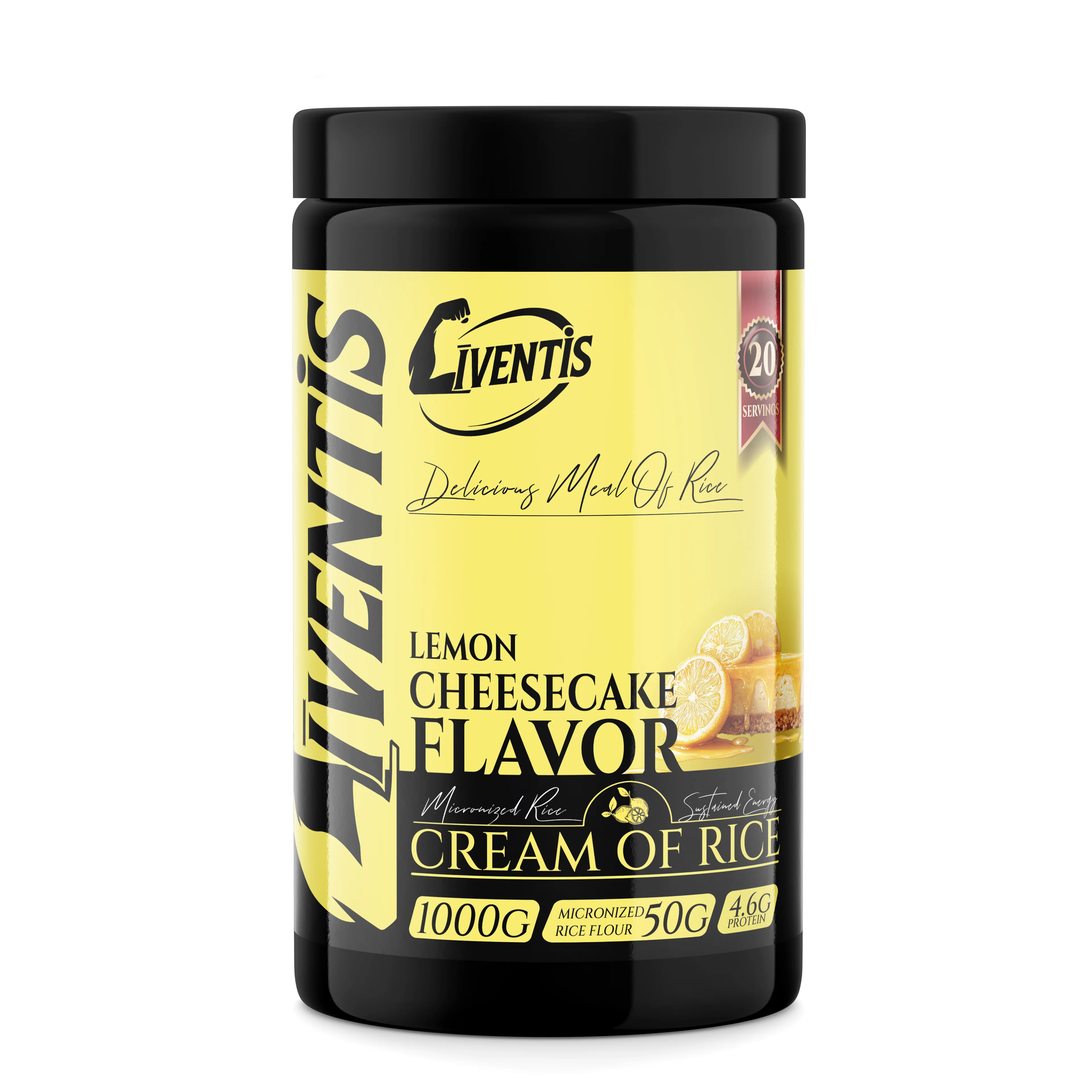 Liventis Rice Cream - Lemon Cheesecake