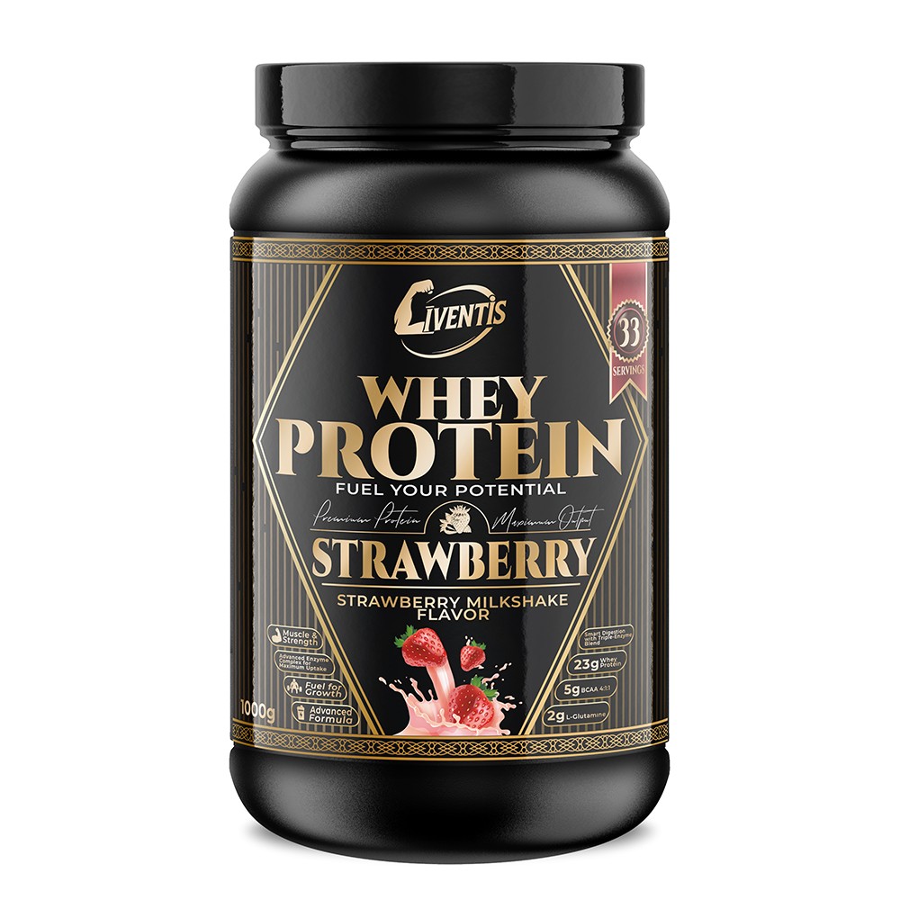Liventis Whey Protein Strawberry 1KG