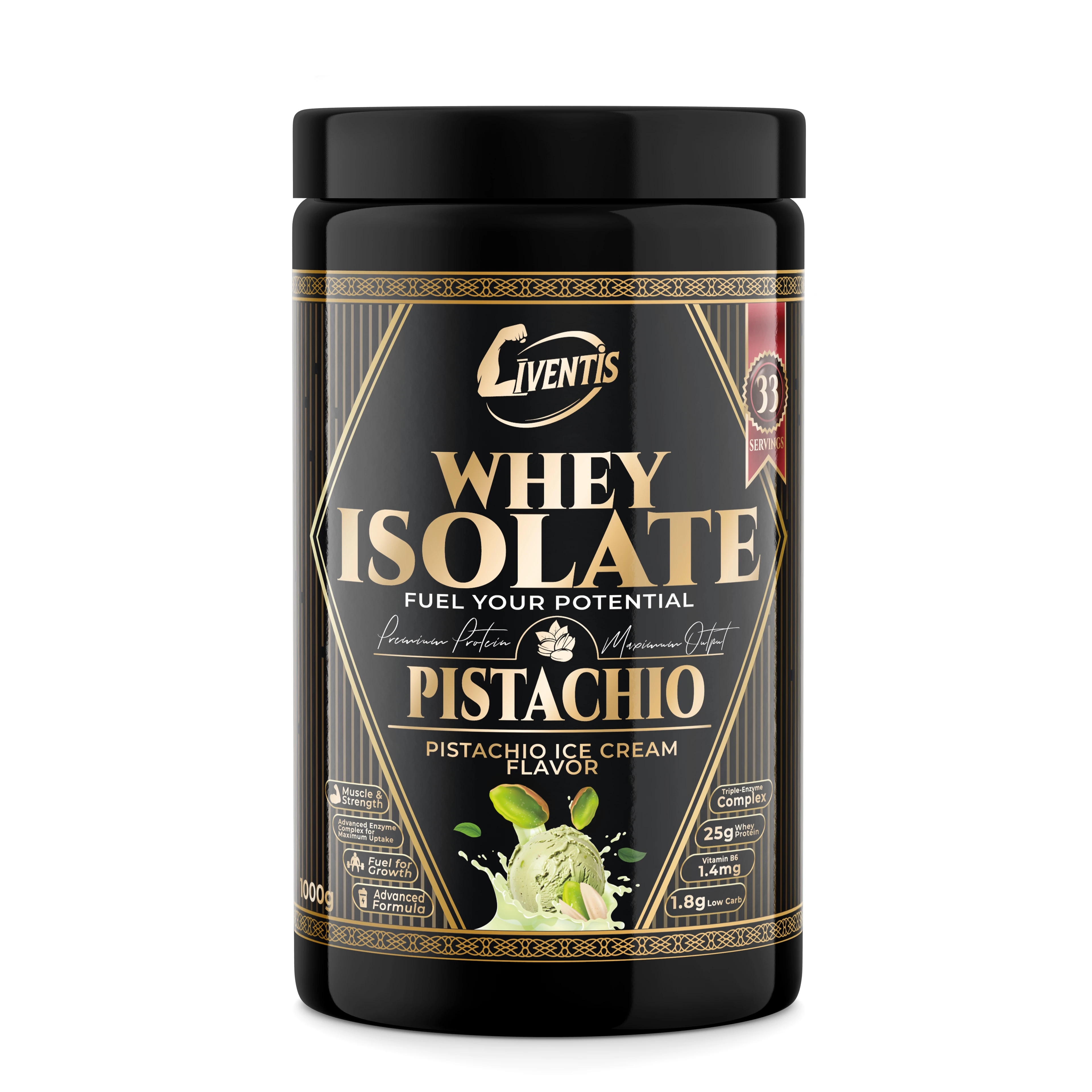 Liventis Whey Isolate - Pistachio