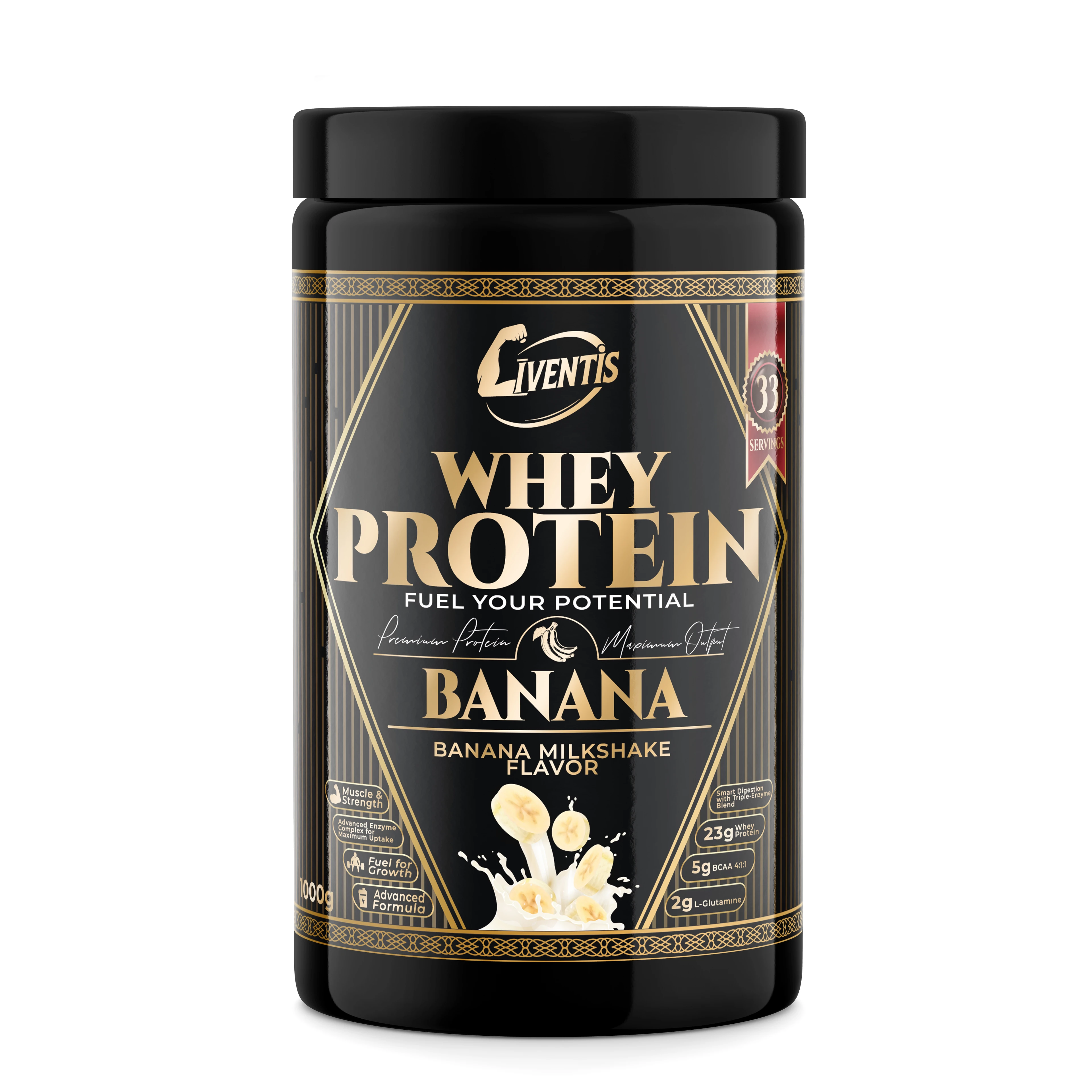 Liventis Whey Protein - Banana