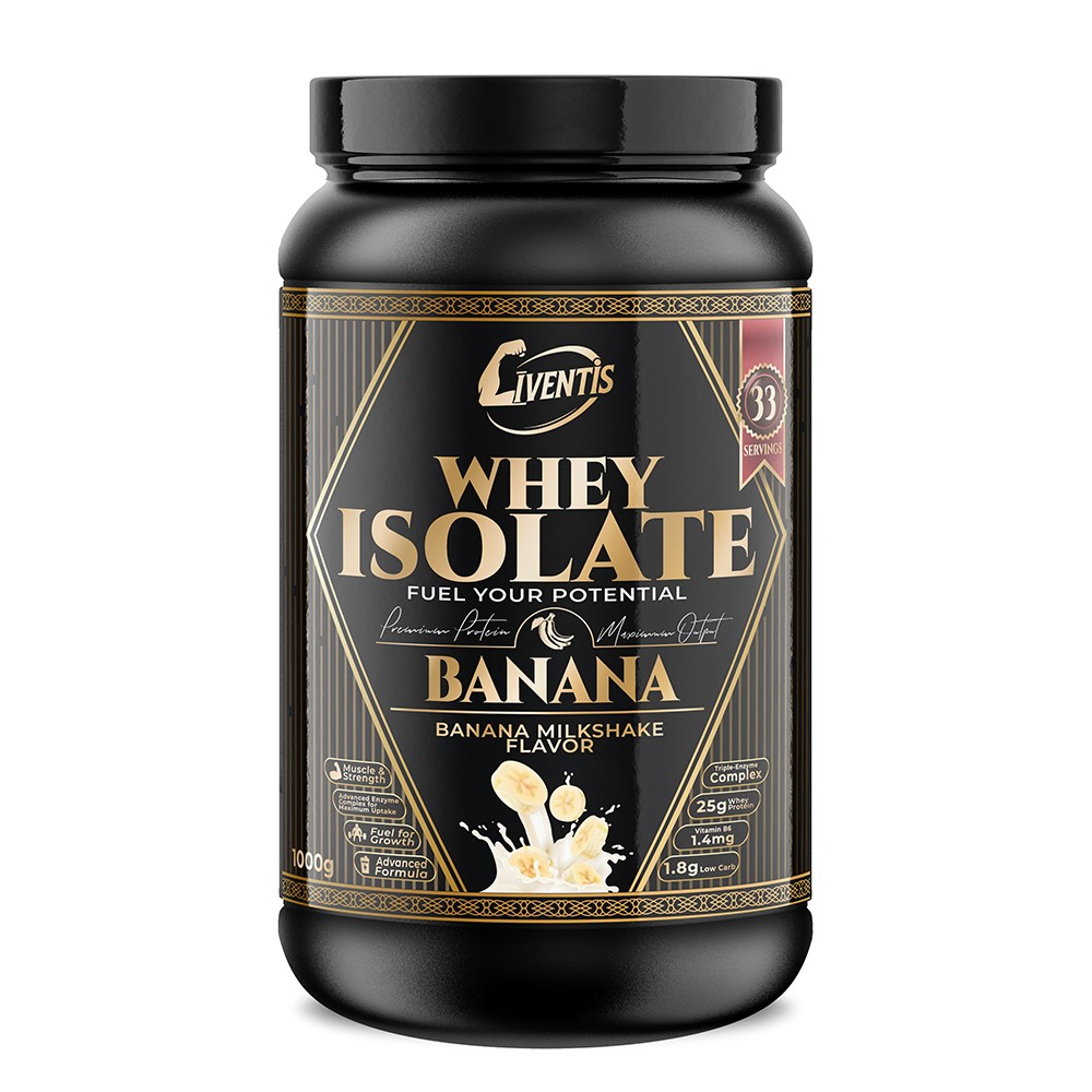 Liventis Whey Isolate Banana 1KG
