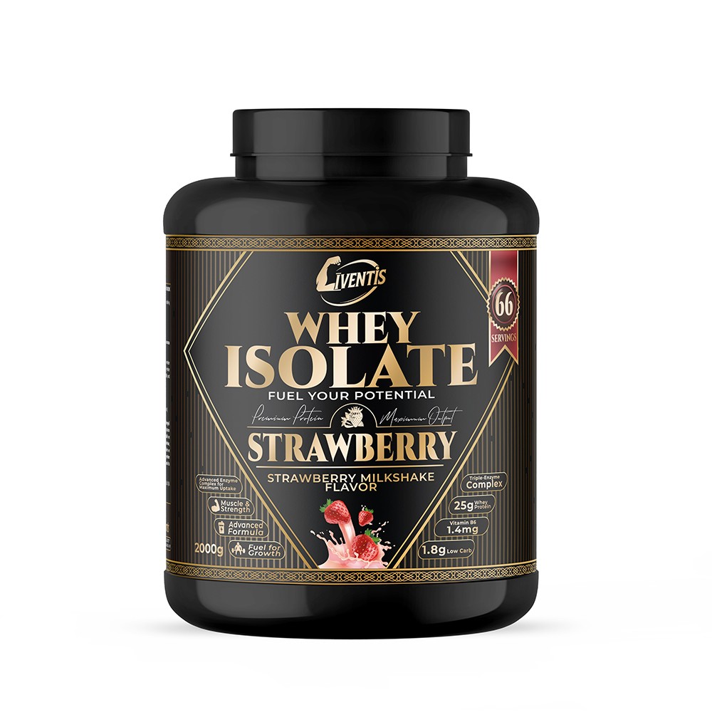 Liventis Whey Isolate Strawberry 2KG