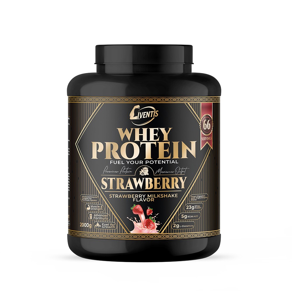 Liventis Whey Protein Strawberry 2KG