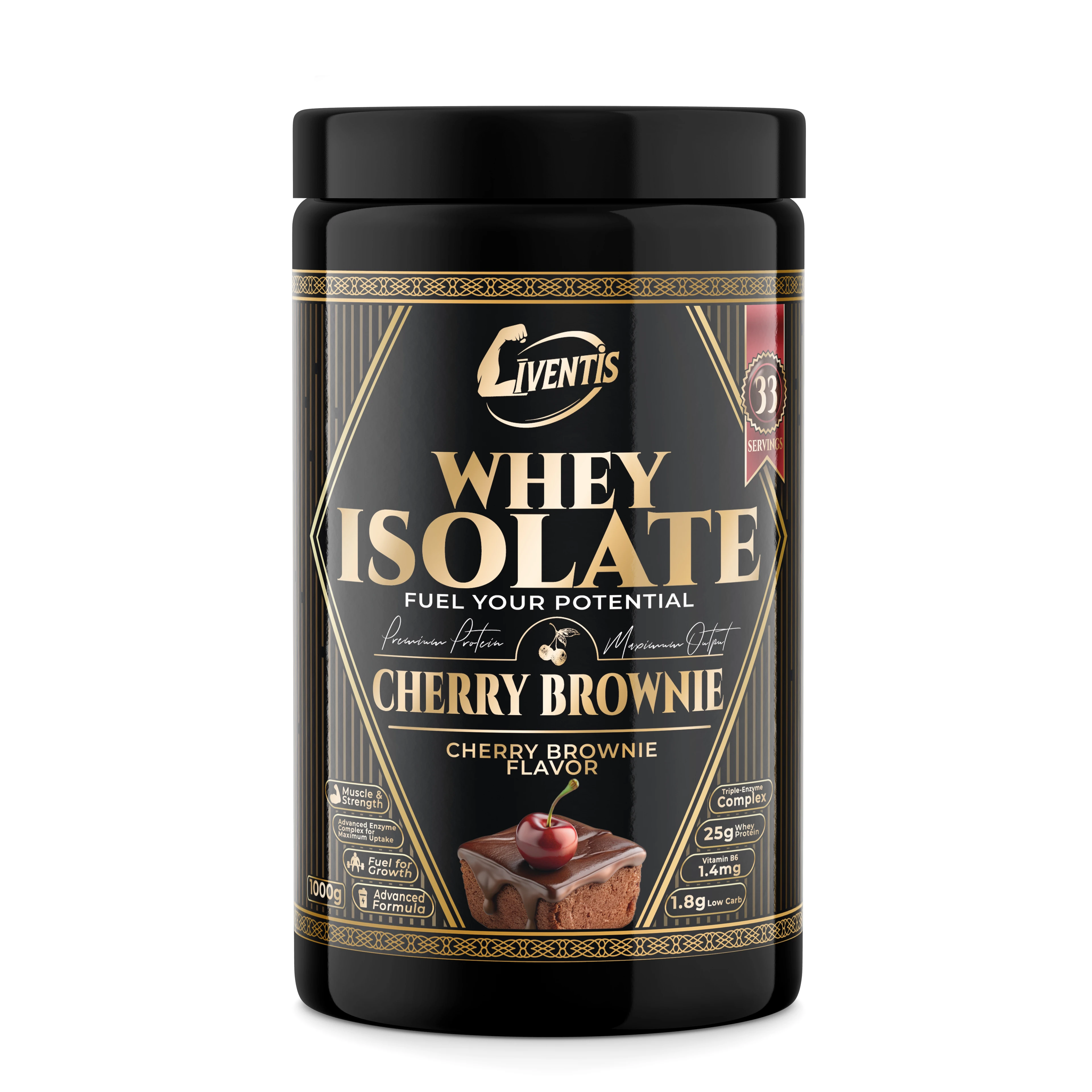 Liventis Whey Isolate - Cherry Brownie