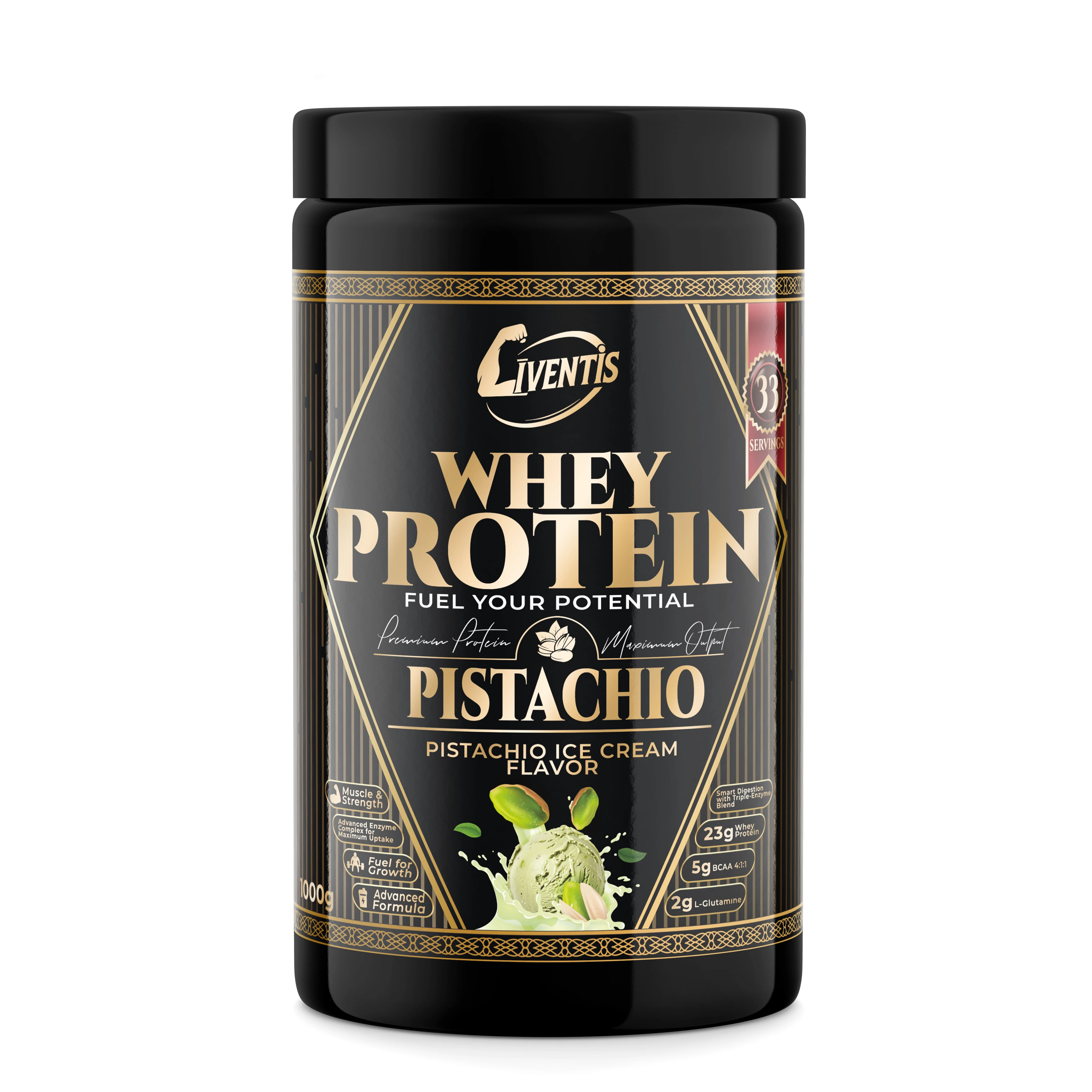 Liventis Whey Protein - Pistachio