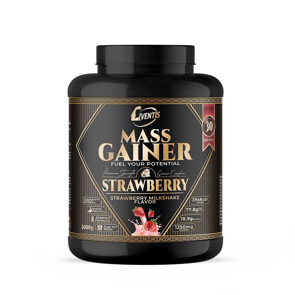Liventis Mass Gainer Strawberry 3KG