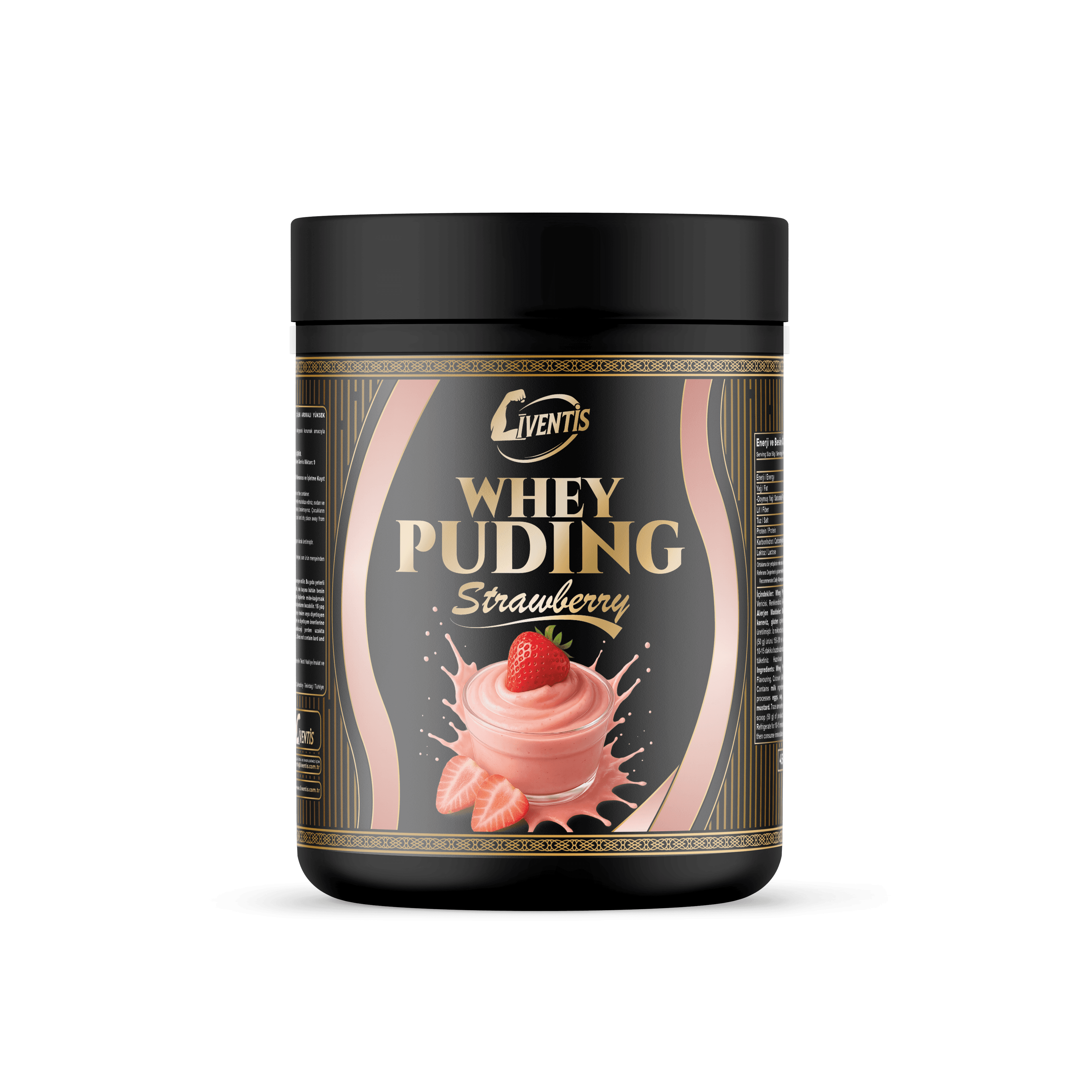 Liventis Whey Puding - Strawberry