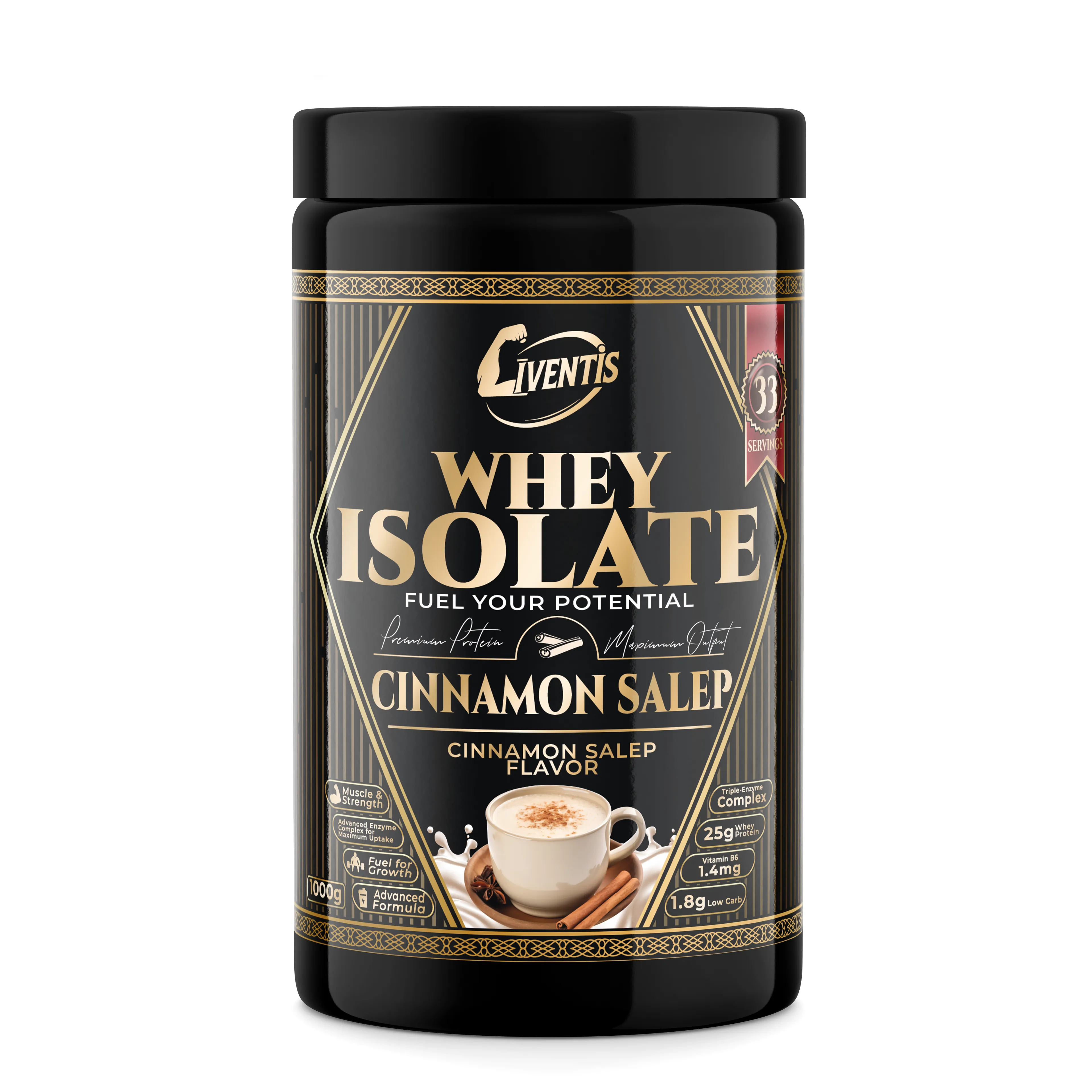 Liventis Whey Isolate - Cinnamon Salep