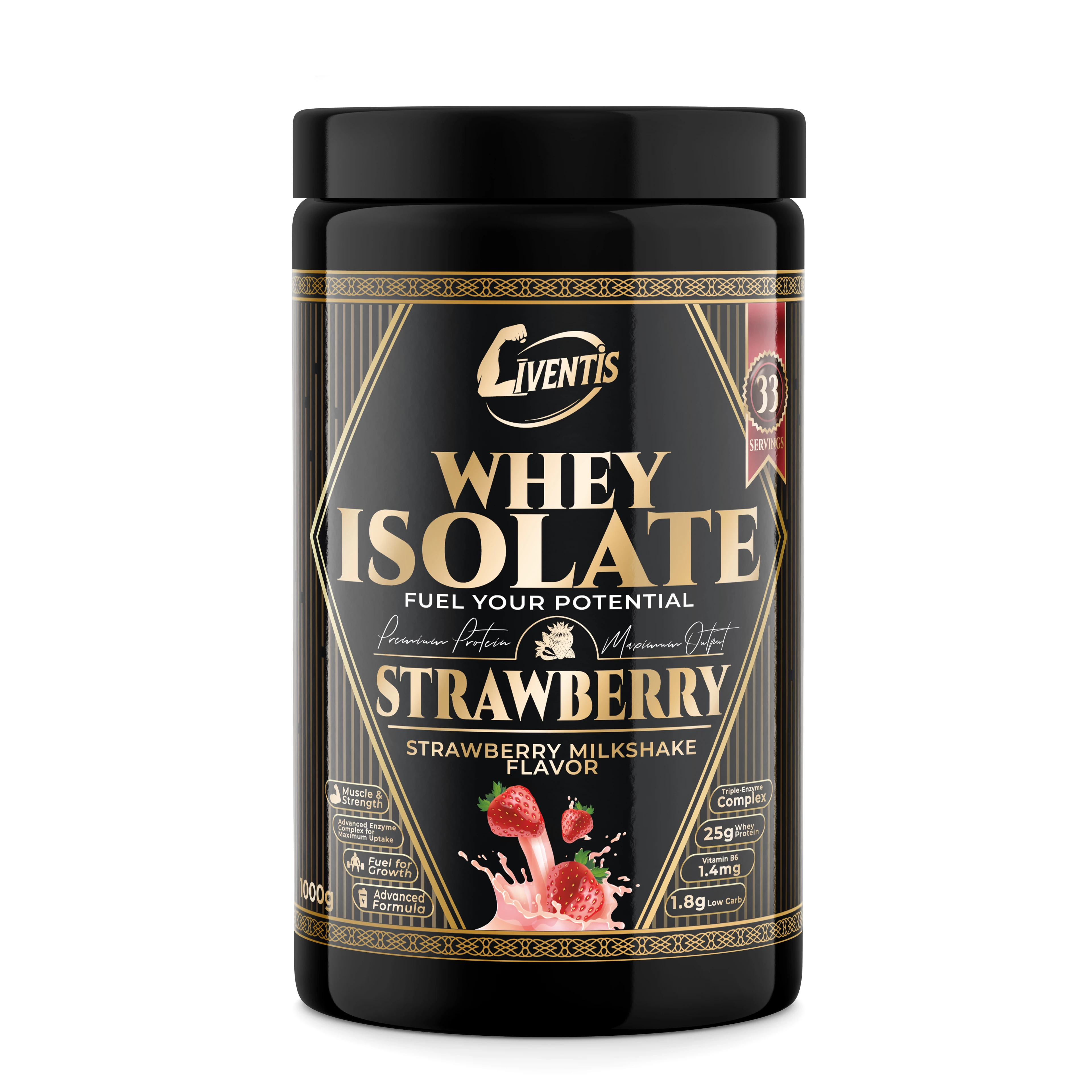 Liventis Whey Isolate - Strawberry