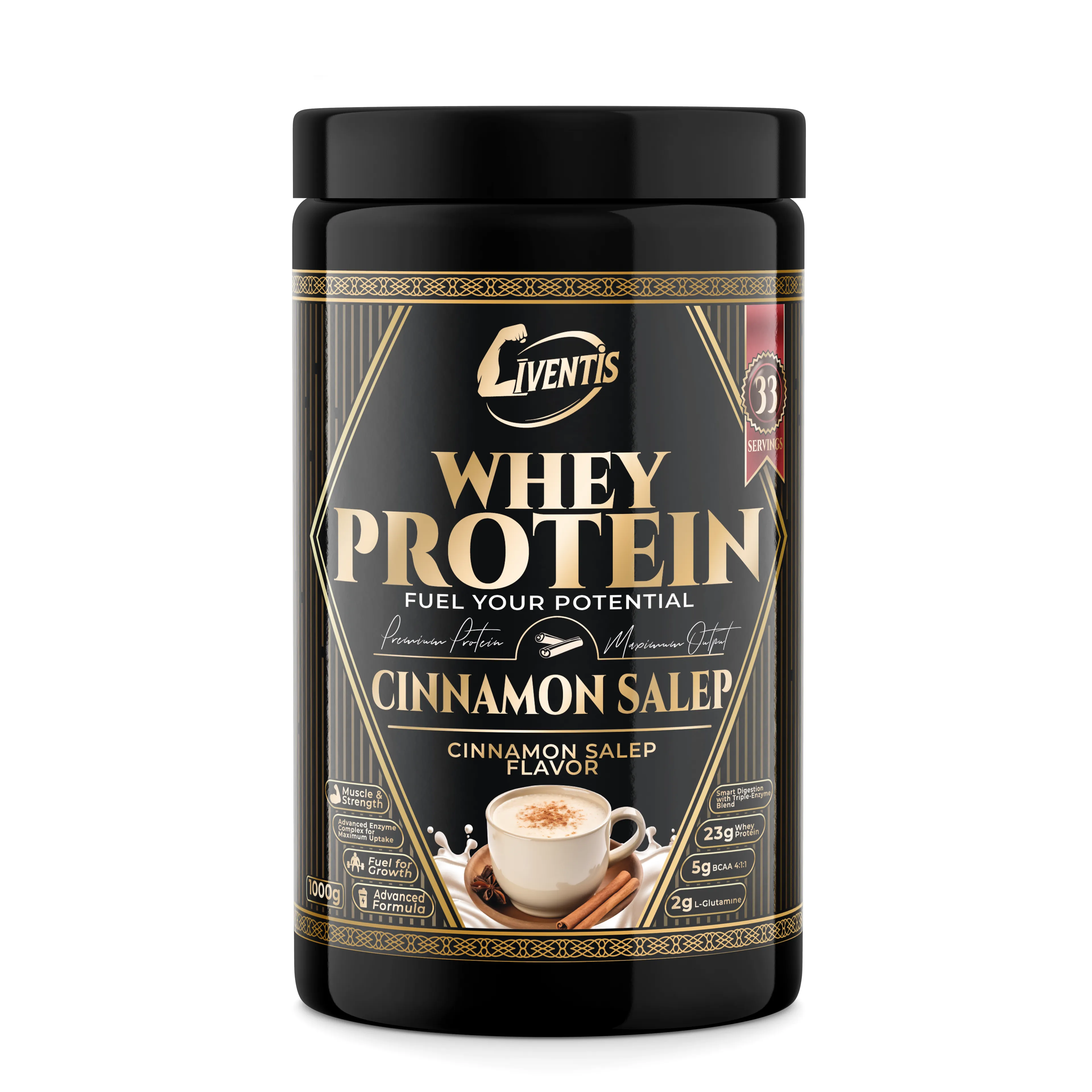 Liventis Whey Protein - Cinnamon Salep