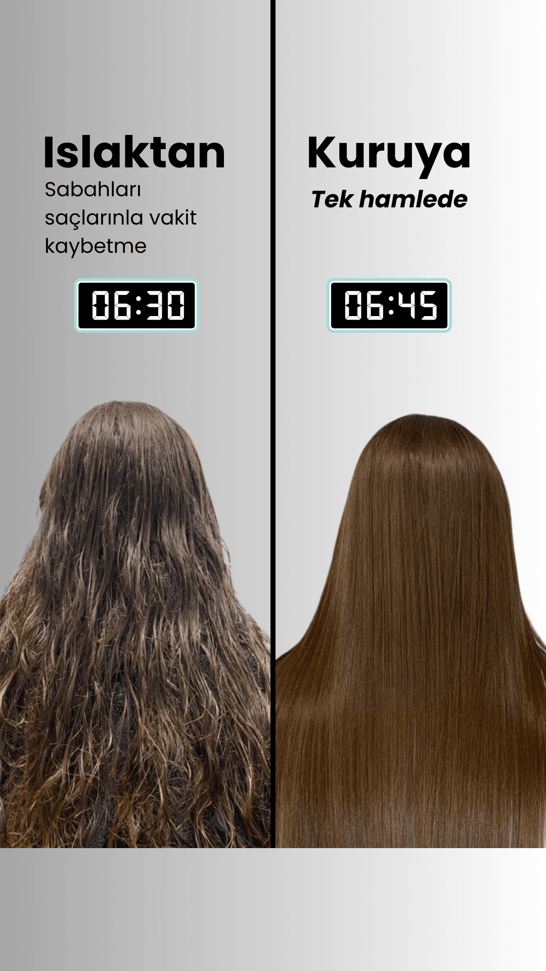 Airmys Hairstrait Hava Üflemeli Saç Düzleştirici