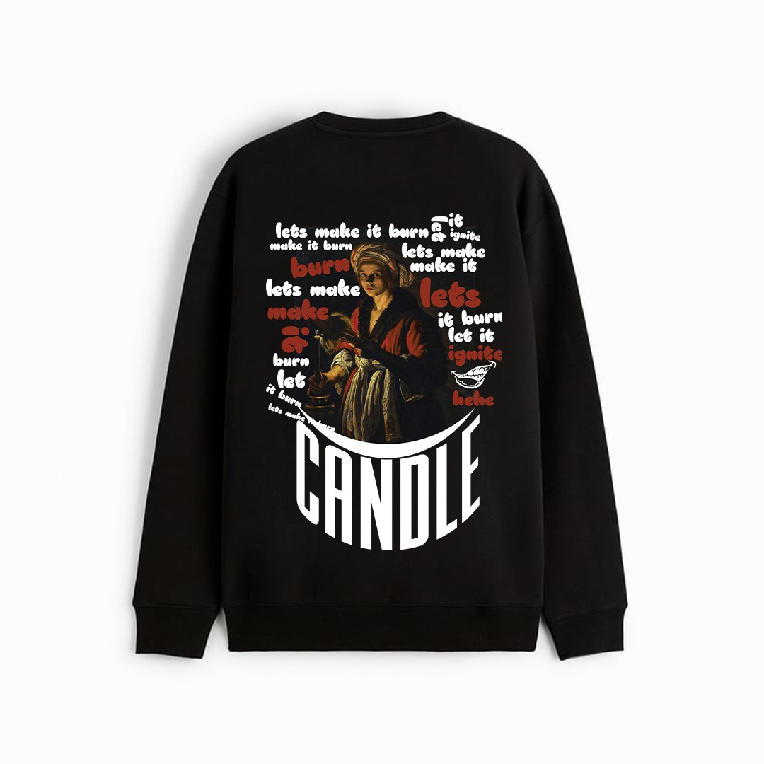 CANDLE SWEATSHIRT