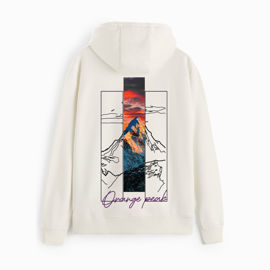 ORANGE PEAK HOODIE