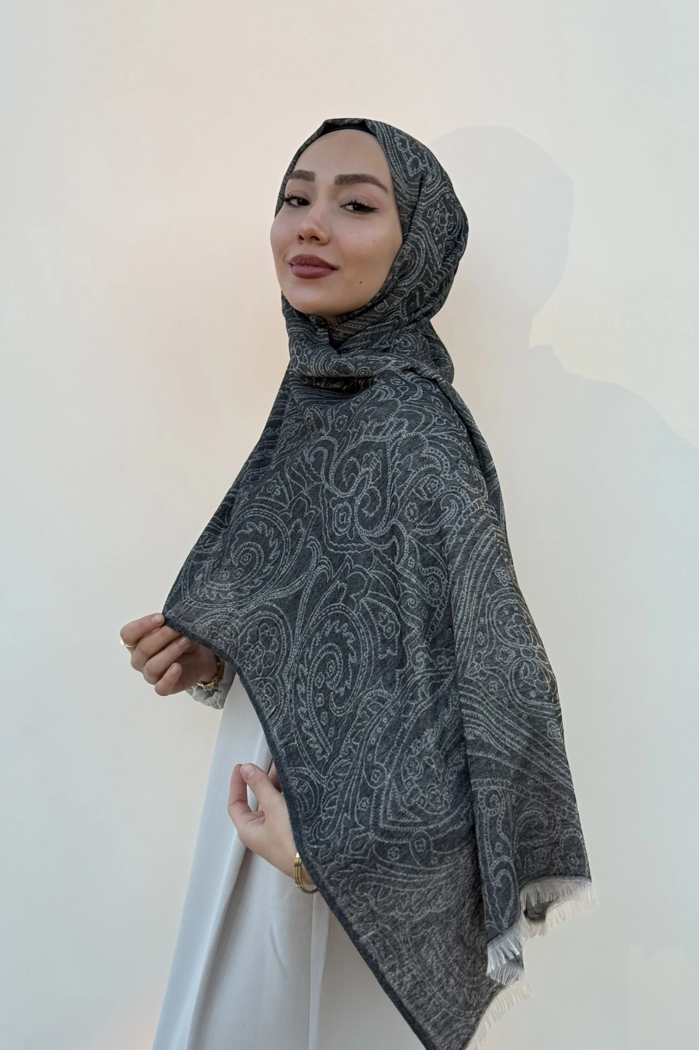 Etnik Desen Kaşmir Şal