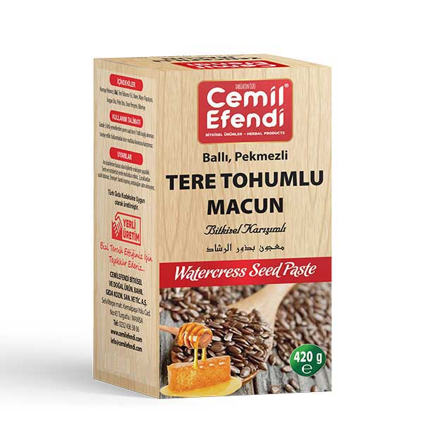 Cemil Efendi Tere Tohumu Grovit Macunu 420 Gr