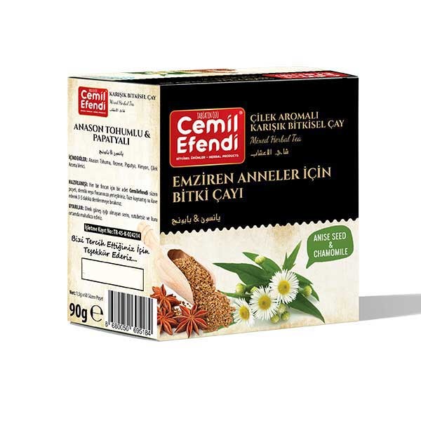 Cemil Efendi Emziren Anneler için Bitki Çayı 45 li 