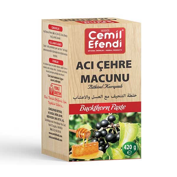Cemil Efendi Acı Çehreli Macun 420 Gr