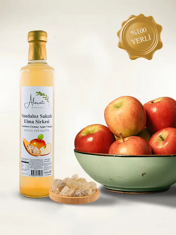 Sandalozlu Elma Sirkesi 500 ml