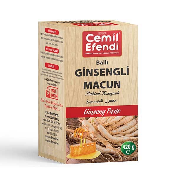 Cemil Efendi Ballı Ginsengli Macun 420 gr