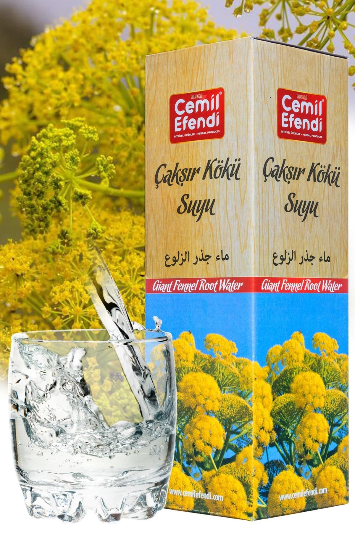 Cemil Efendi Çakşır Kökü Suyu 1 Litre