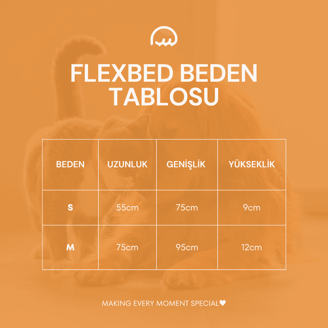 FlexBed Matcha Green Kedi & Köpek Yatağı